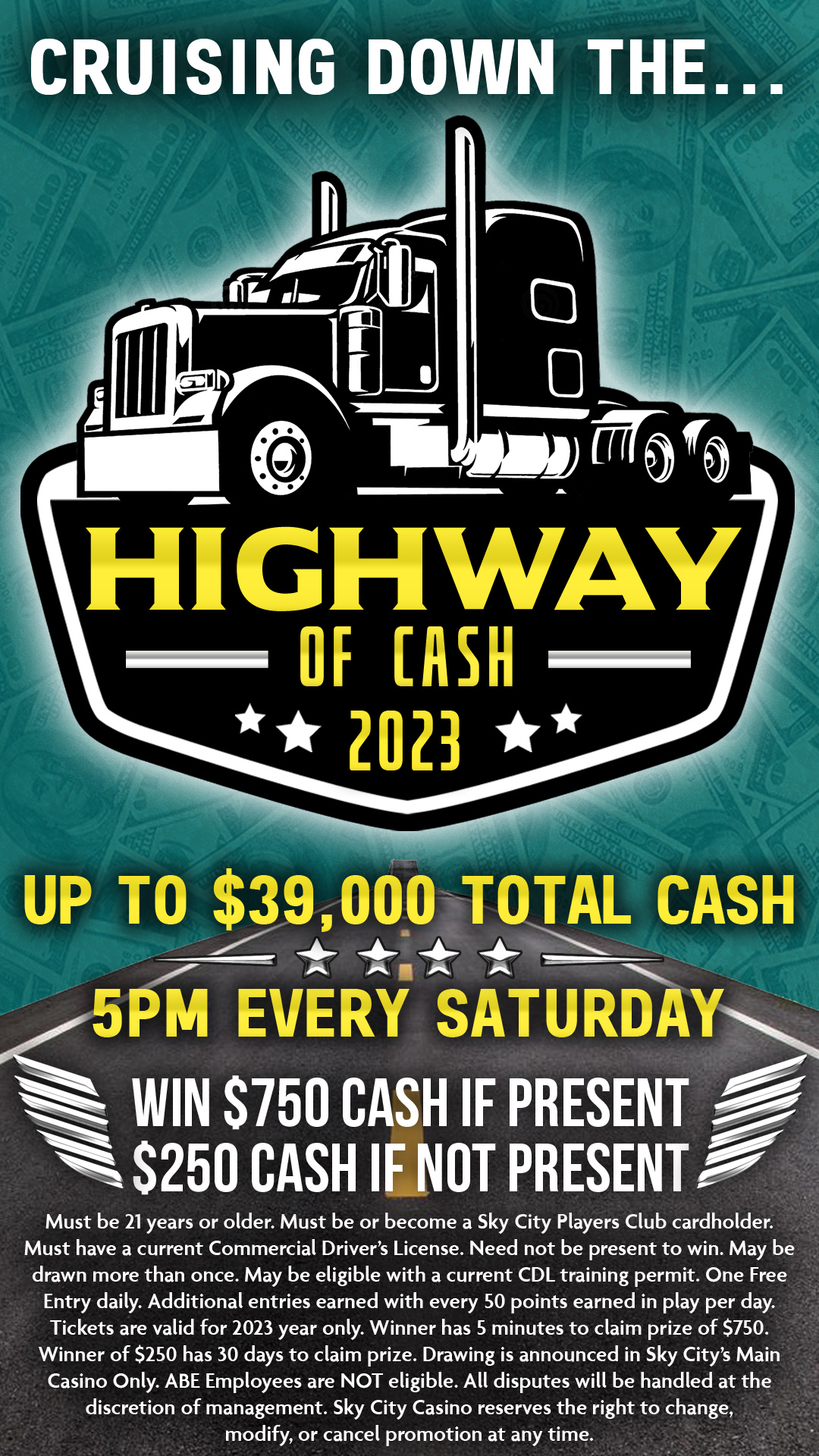 Highway Of Cash 2023 VS Vert